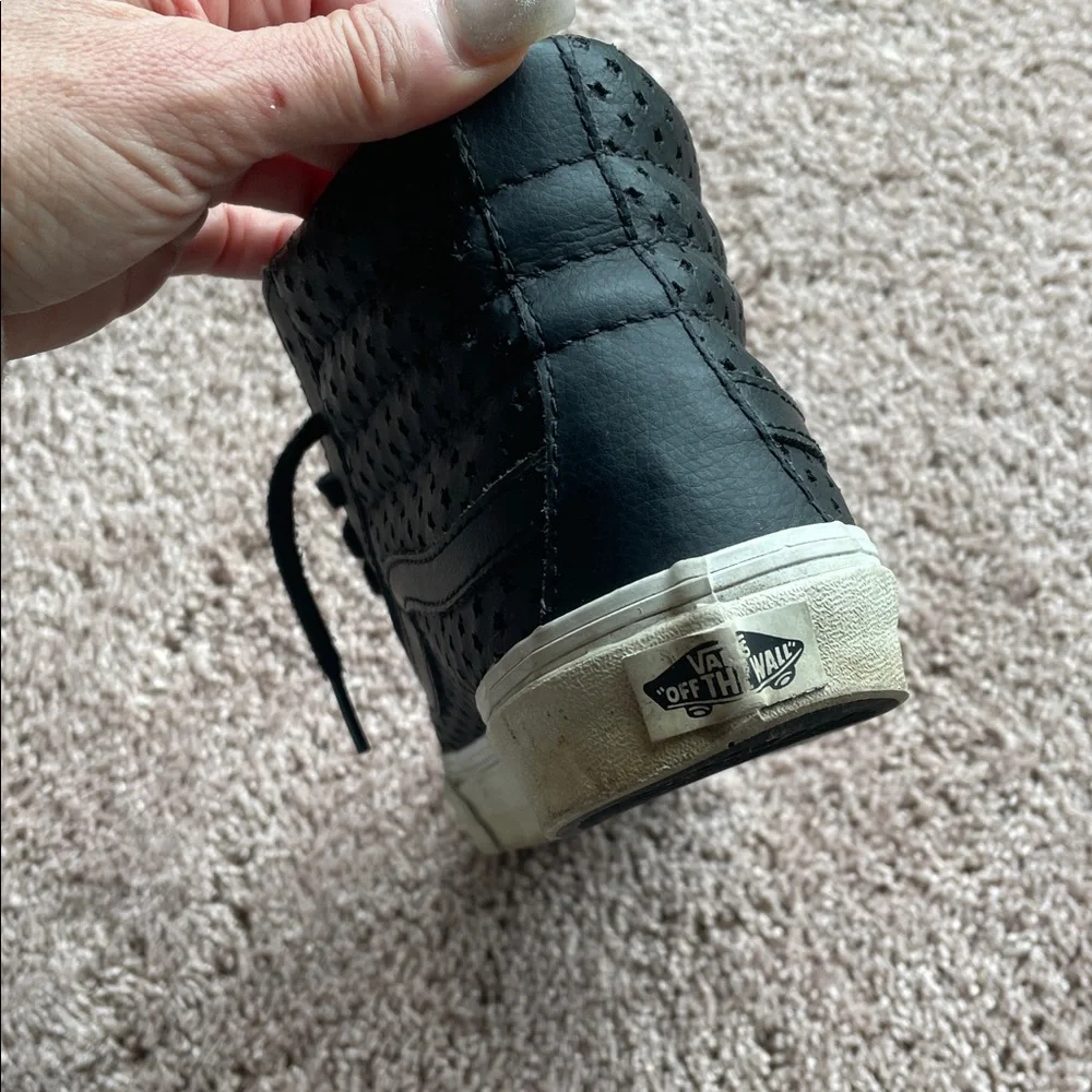 Vans Black High-Top Sneakers